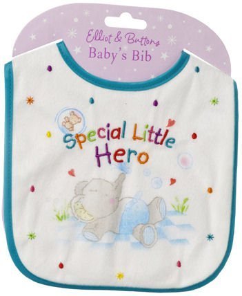 Elliot & Buttons Baby's Bib Special Little Hero