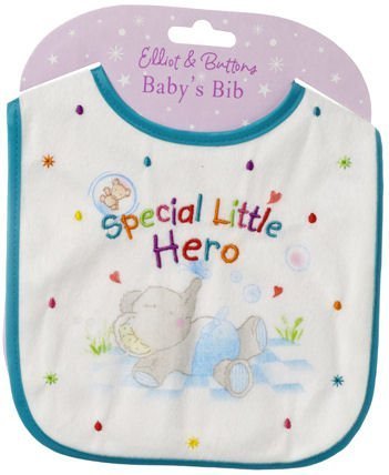 Elliot & Buttons Baby's Bib Special Little Hero