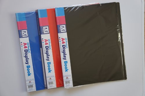 A4 Display Book 20 Pocket for Home and Office Use