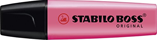 Stabilo Boss Original Pink Highlighter (Pack of 10)