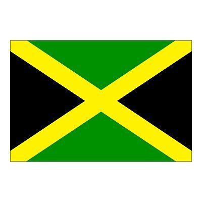 Jamaica Flag 5ft X 3ft