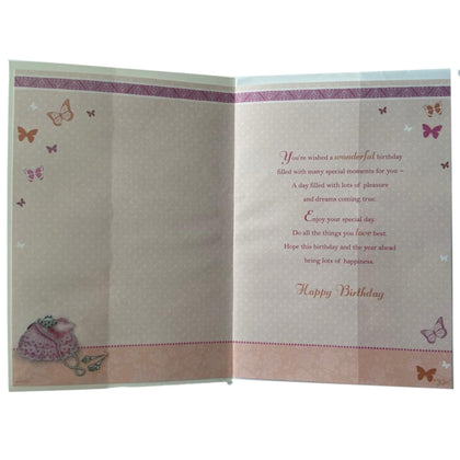 Someone Special Pink Purse Design Birthday Card