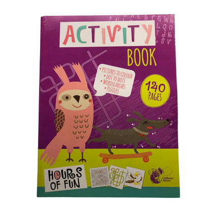 140 Pages Activity Book by Chiltern Stationery