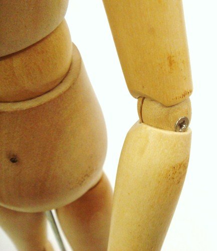 8" Wooden Male Manikin