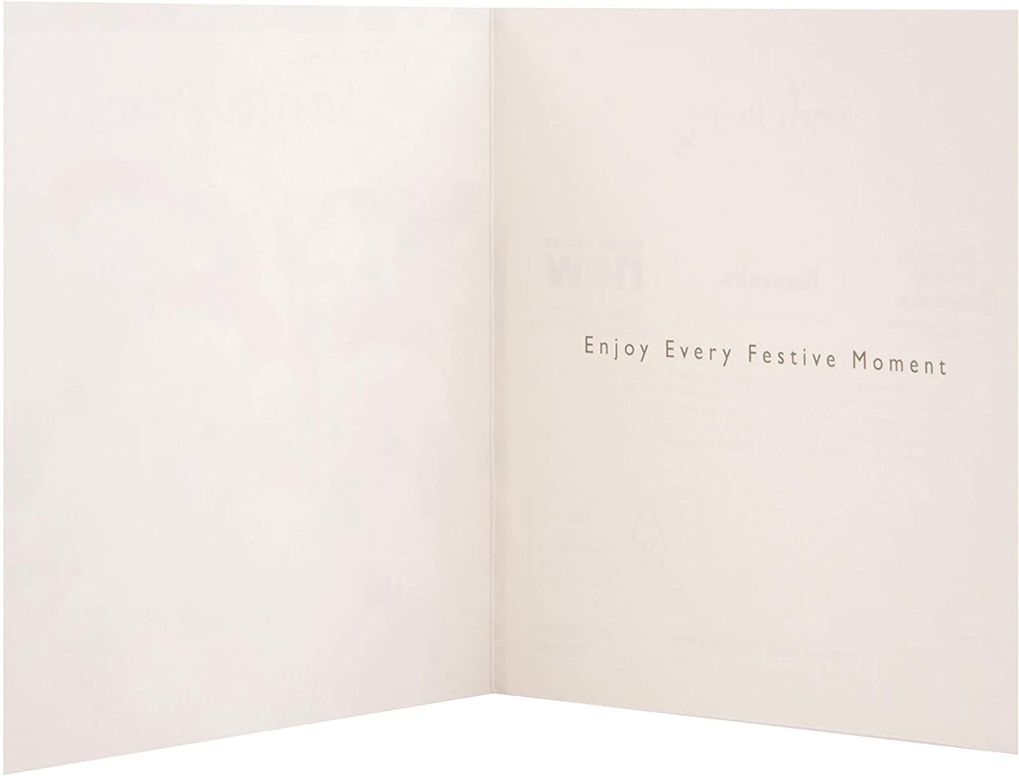 Mini Photographic Charity Christmas Cards, In 2 Designs, Pack of 30