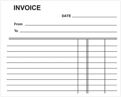 Duplicate Invoice Book 4