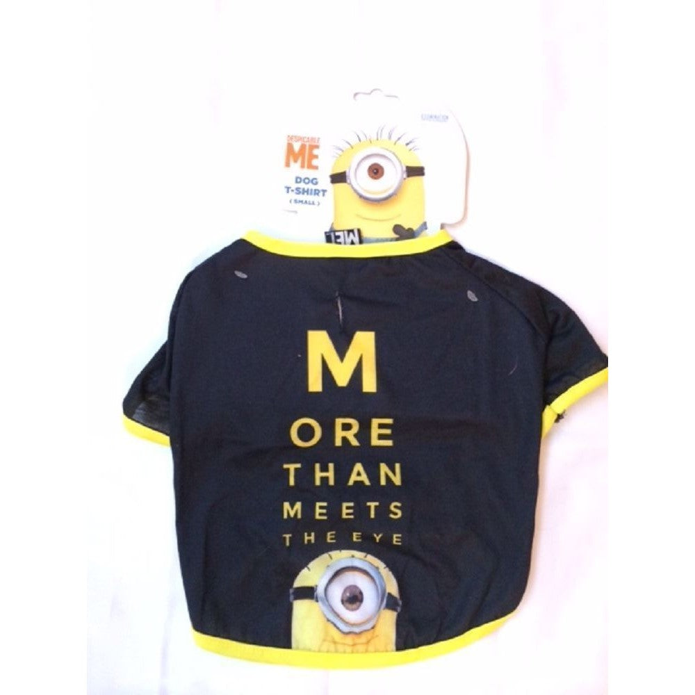New Despicable Me Minions Dog Pet T-Shirt Jacket - S,M & L