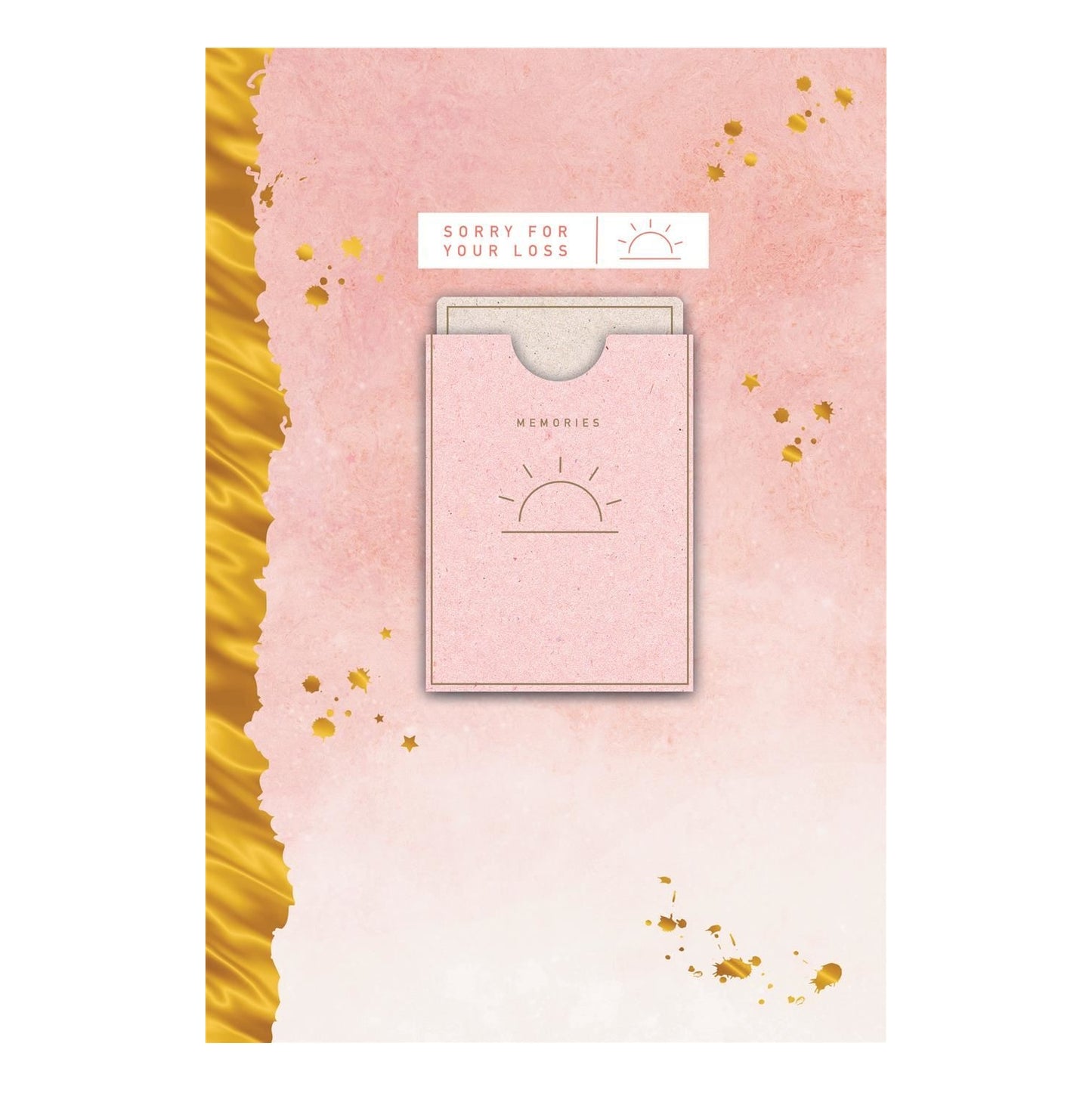 Sorry For Your Loss Open Sympathy Card