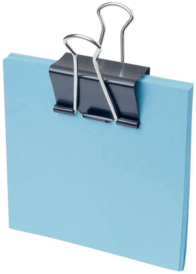 Pack of 10 Foldback Black Clip 51mm