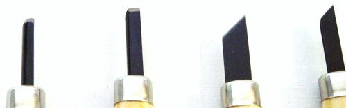 Wood Carving Mini Chisel Set - 6 Assorted Blades- Jakar