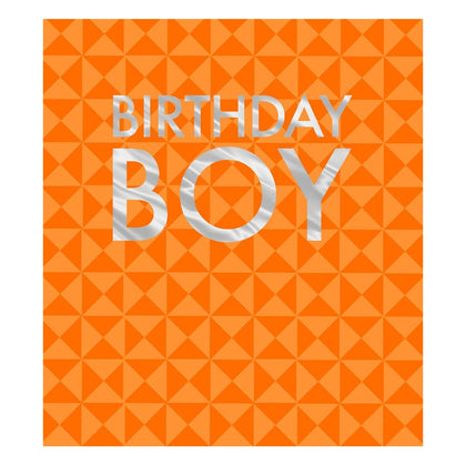 Geometric Abstract Design Male Birthday Card