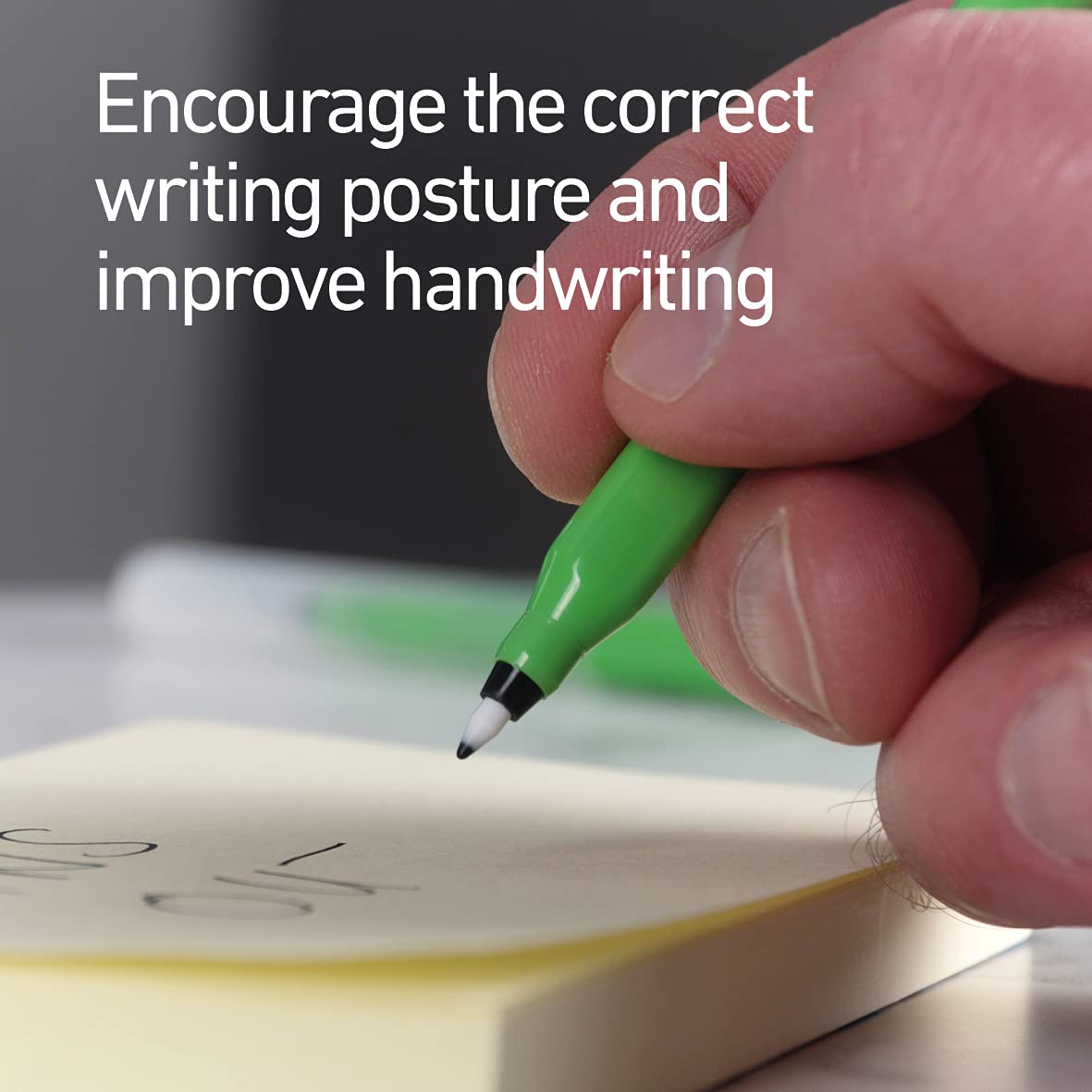 Box of 300 Swash KOMFIGRIP Handwriting Black Pens