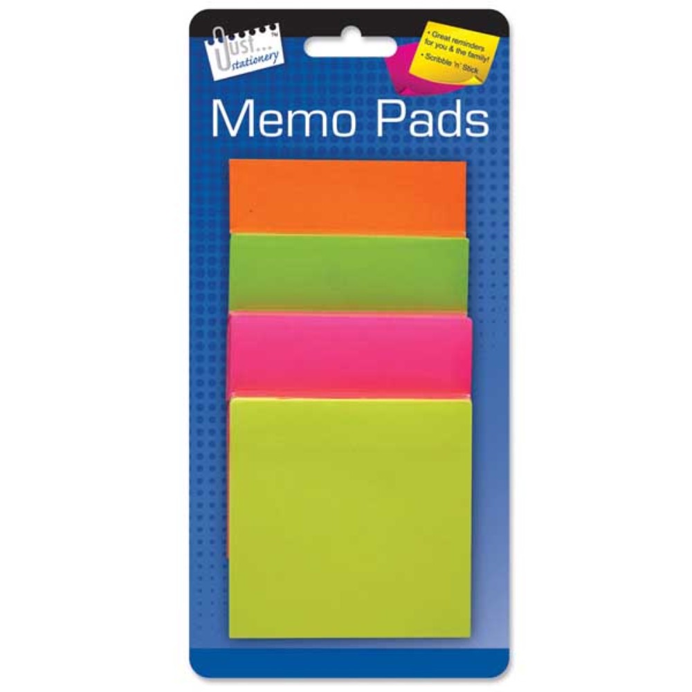 200 Memo Stickers - 75mm squared
