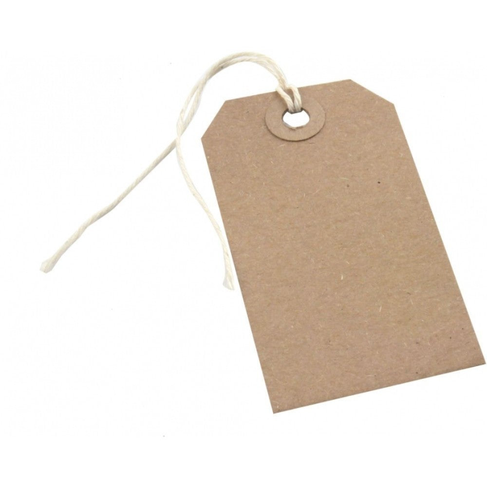Box of 1000 146x73mm Strung Tags