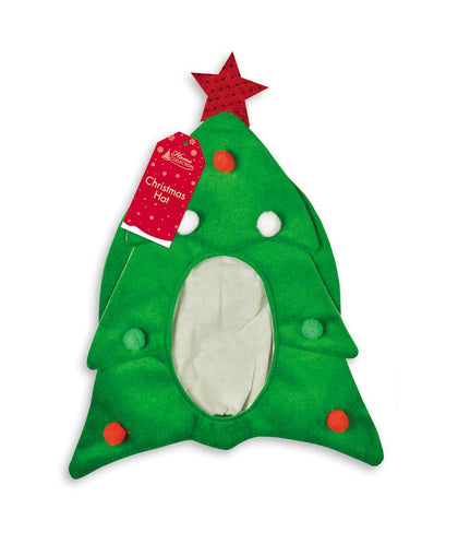 Christmas Tree Shape Face Hat
