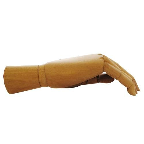 8" Wooden Right Hand Manikin