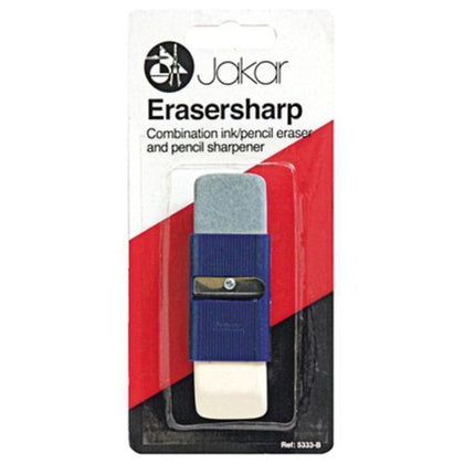 Attached Eraser and Sharpener