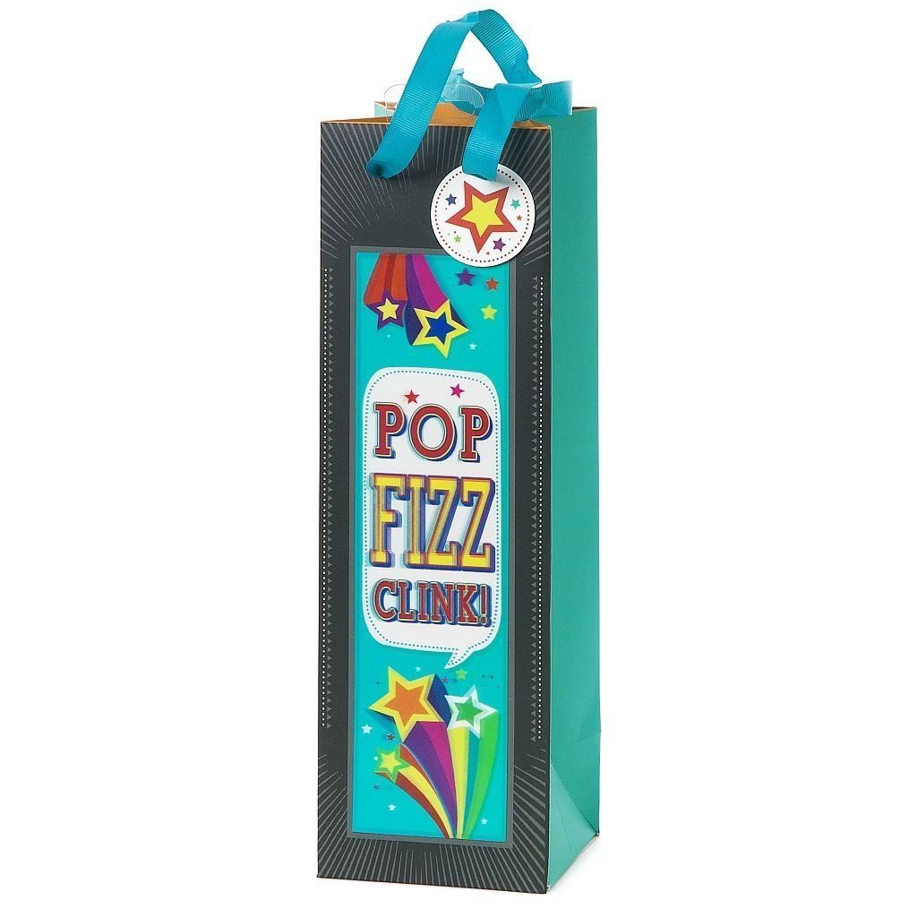 3D Pop Fizz Gift Bag For Bottle