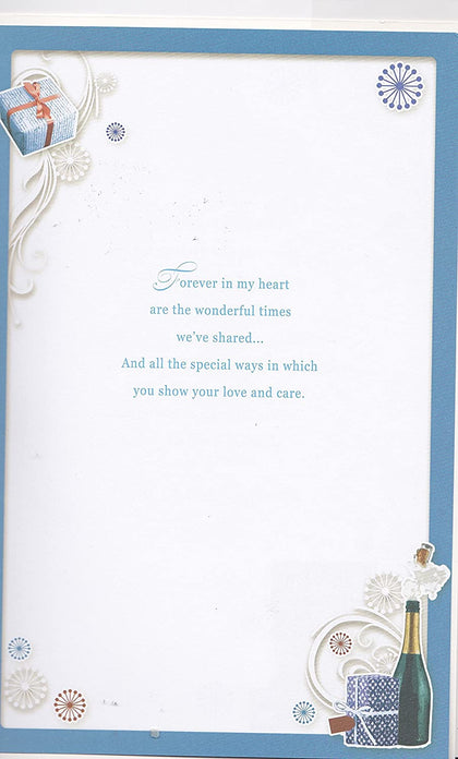 With Love to My Husband On Your 50th Birthday Opacity Card