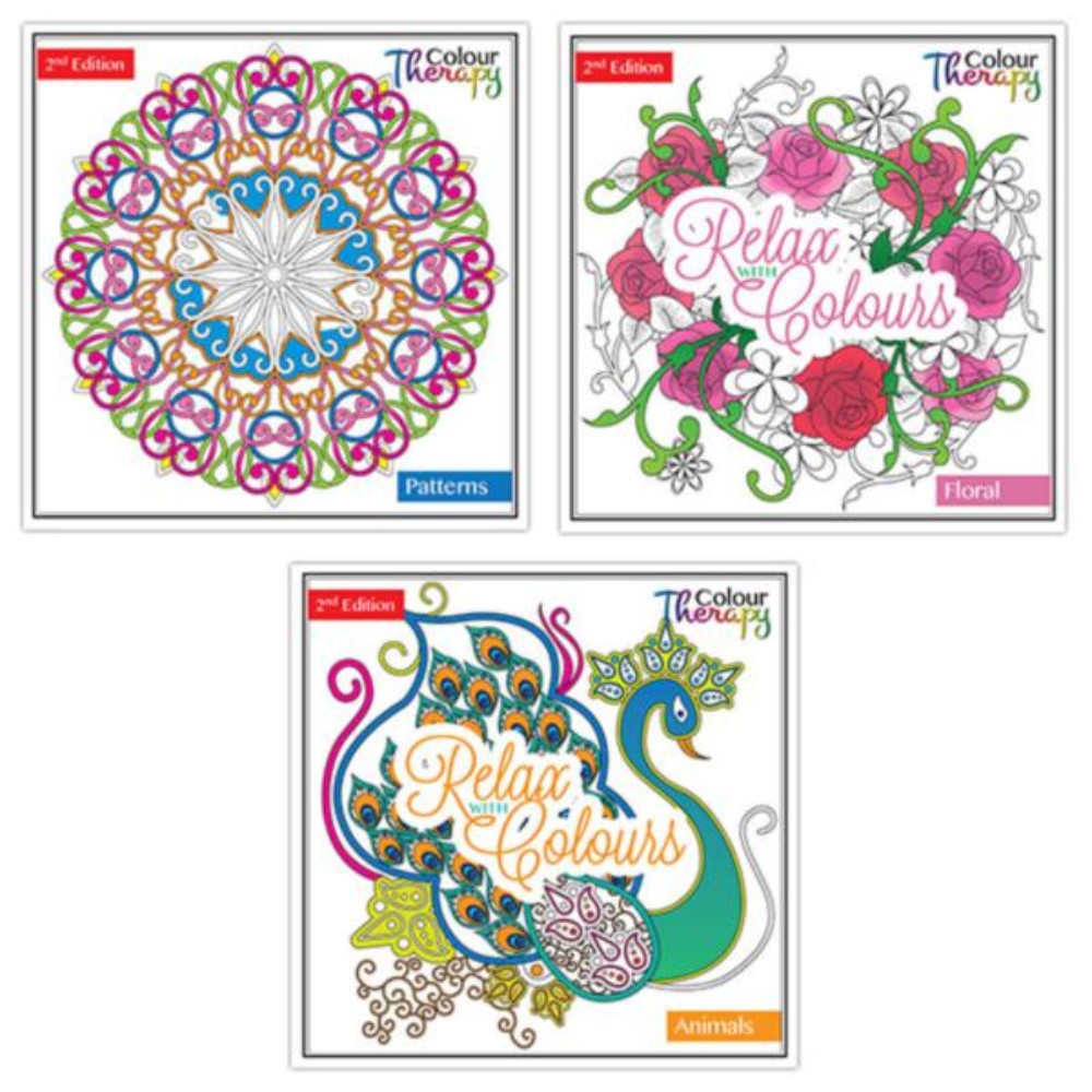 Adult Colouring Book Series 2