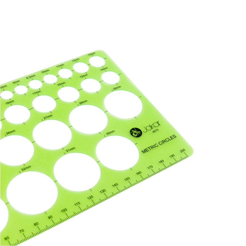 Metric Circles Template