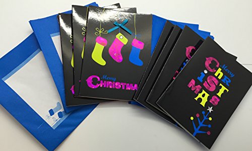 Pack of 8 Mini Christmas Hand Crafted Assorted