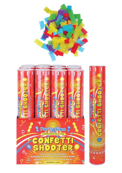 Party Time Multicolour Paper Confetti Shooter 30cm