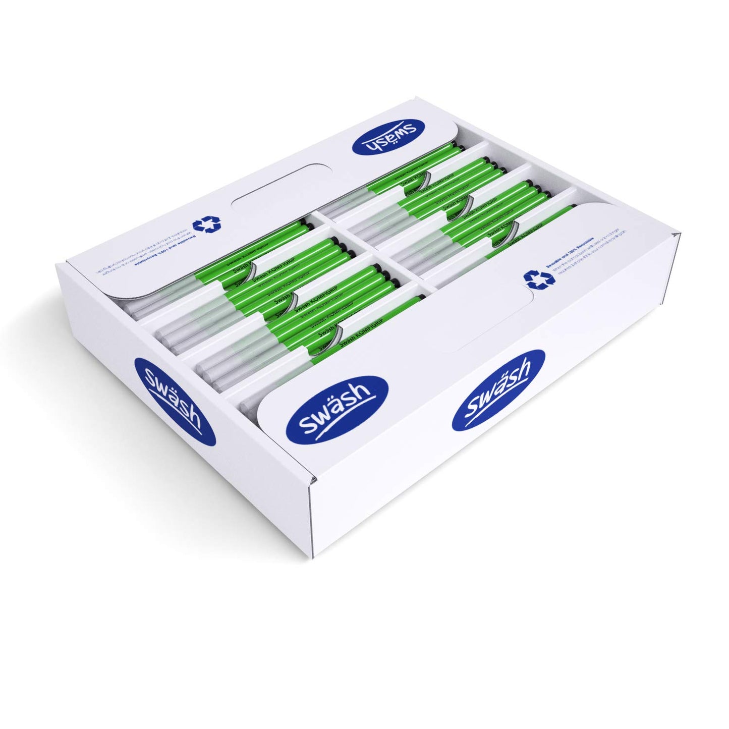 Swash Single Black Komfgrip Handwriting Pen