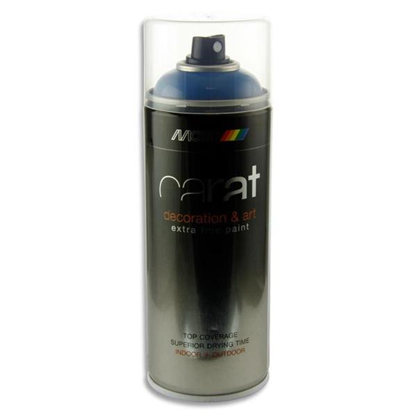 400ml Can Art Traffic Blue Spray Paint by Carat