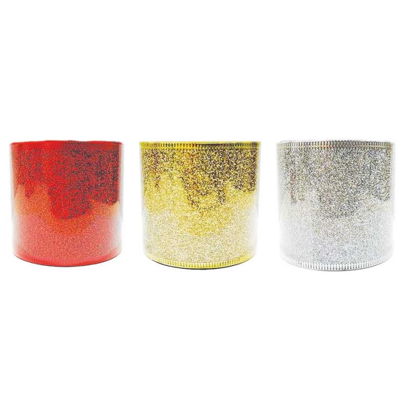 Christmas Fabric Ribbon Spool