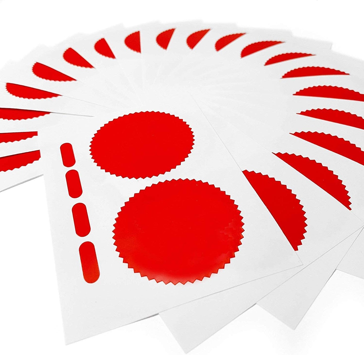 Pack of 40 50mm Company Seal Labels