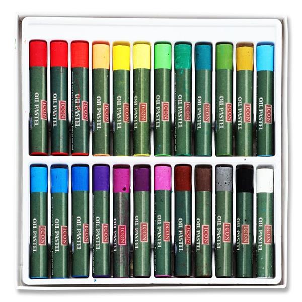 Box of 24 of Professional Oil Pastels by Icon Art