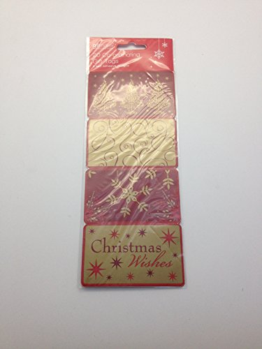 Gift Tag with Four Self Adhesive Designs