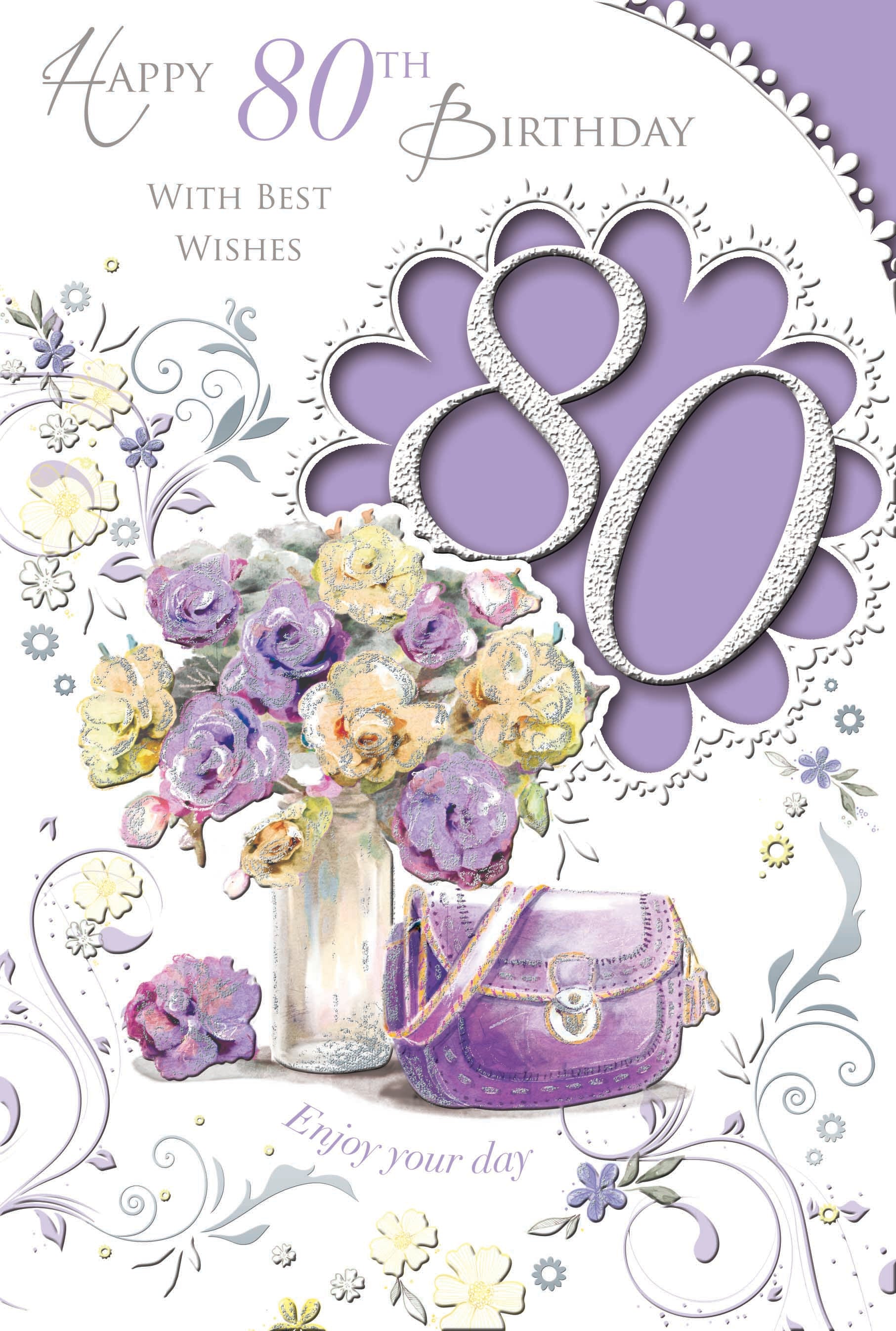 80th Birthday Wishes For Women Wishing You A Very Happy 80th Birthday — free download