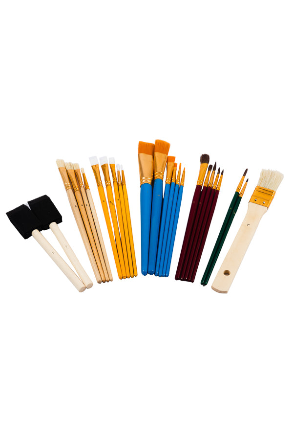 Pack of 25 Value Brush Set