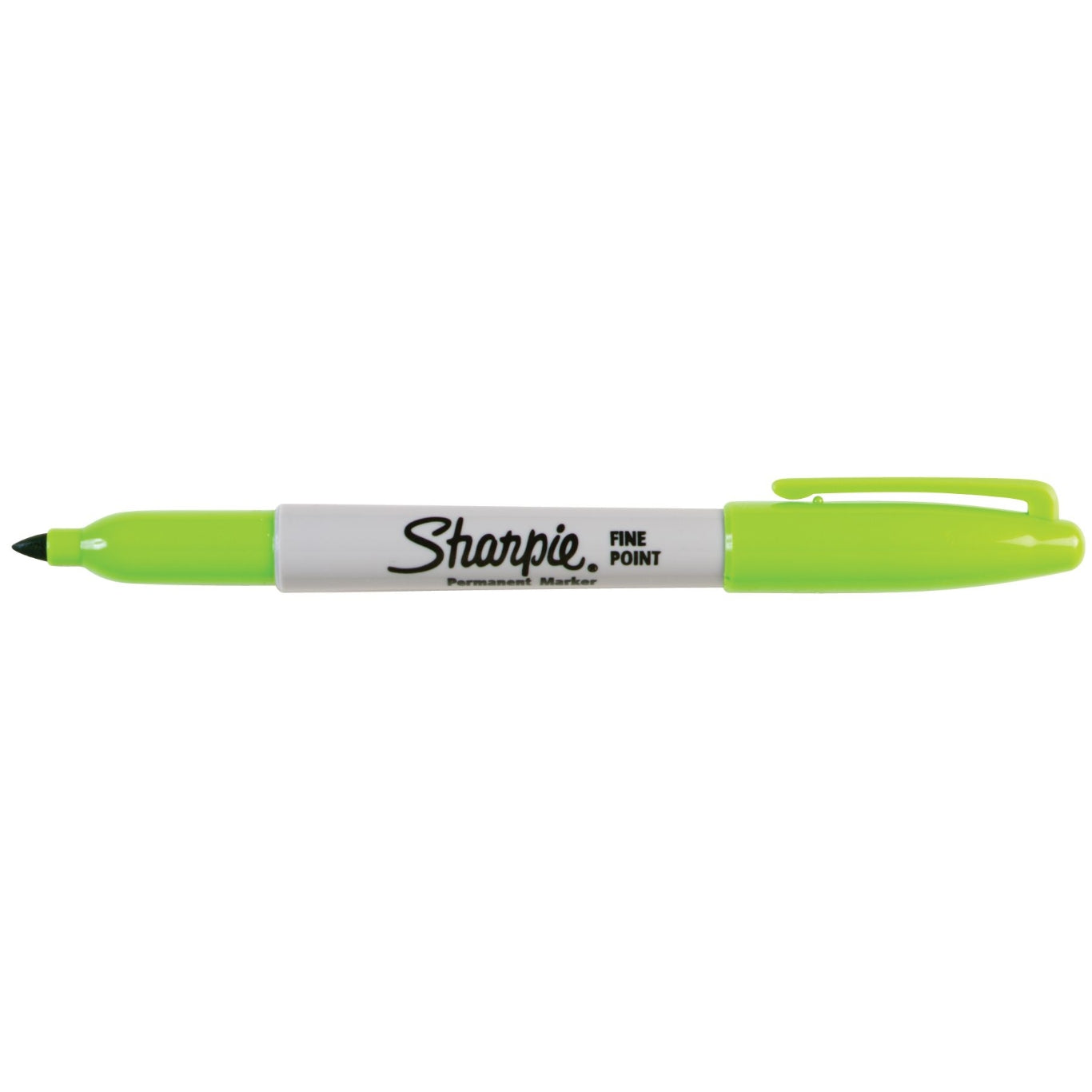 Lime Green Sharpie Fine Point Permanent Marker Pen