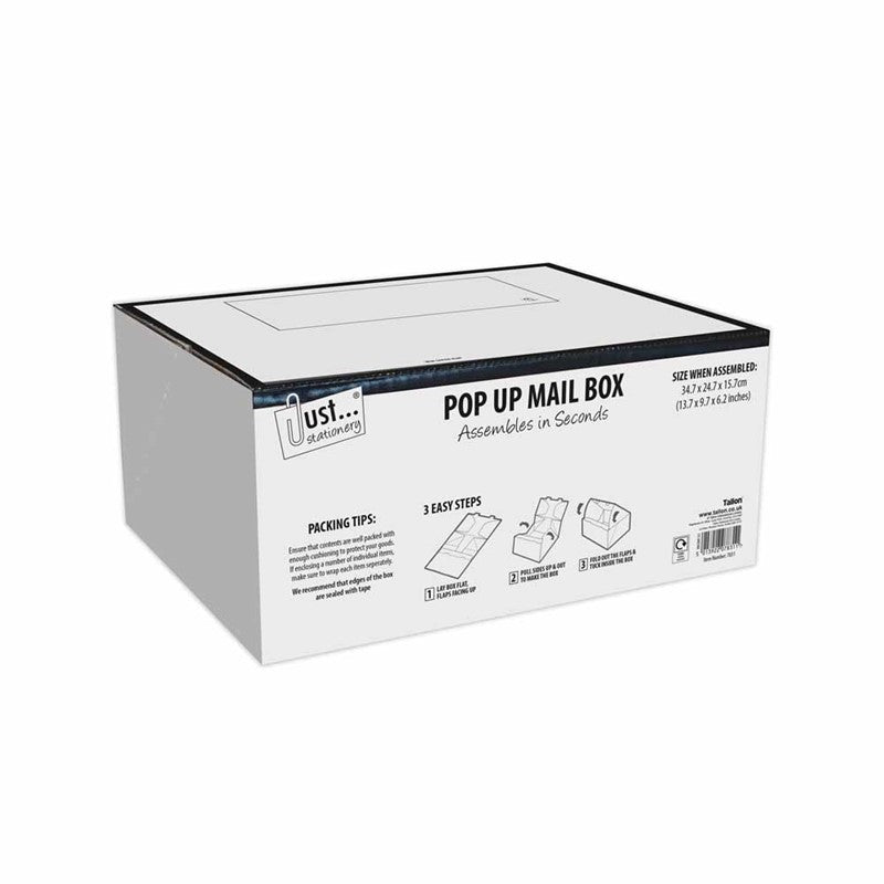 15 x Medium Pop Up Mailing Boxes 347mm x 247mm