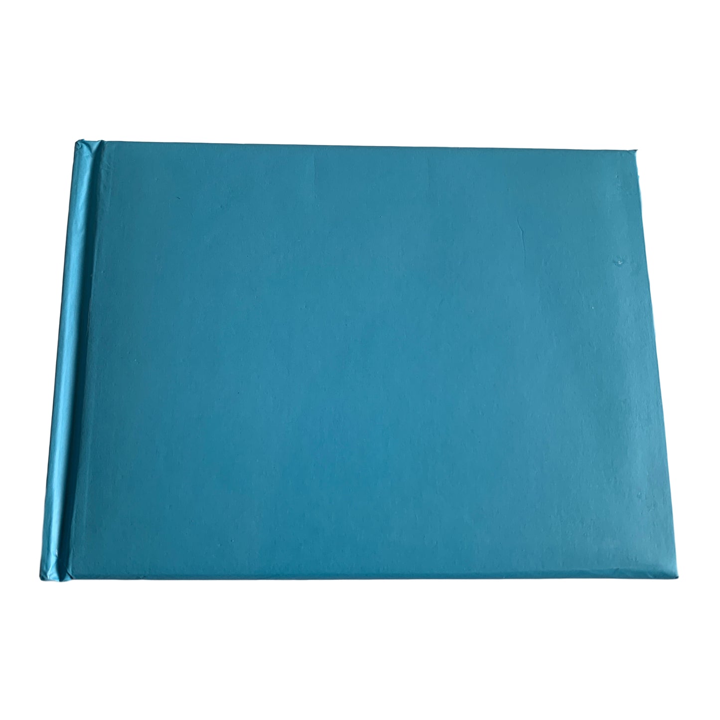 Plain Cover Blue Autograph Book by Janrax - Signature End of Term School Leavers