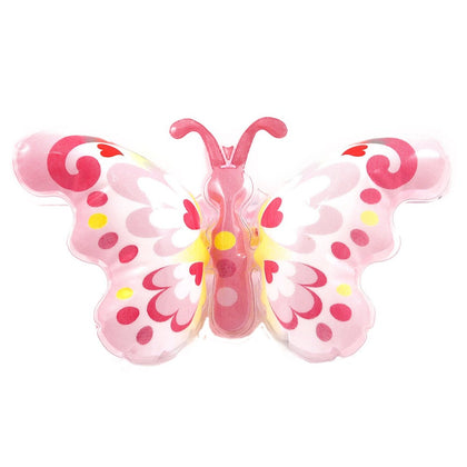 Inflatable Butterfly Pink on Wristband 25cm