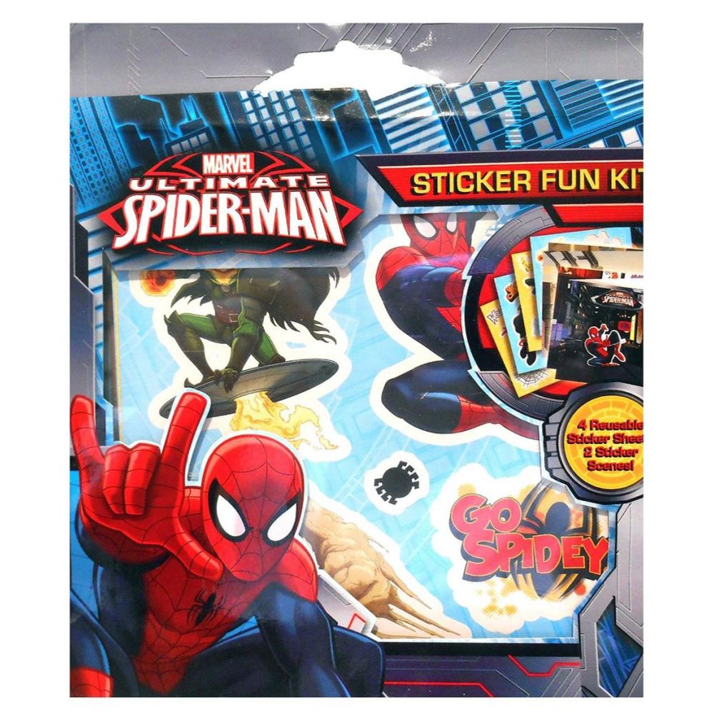 Spiderman Sticker Fun Kit