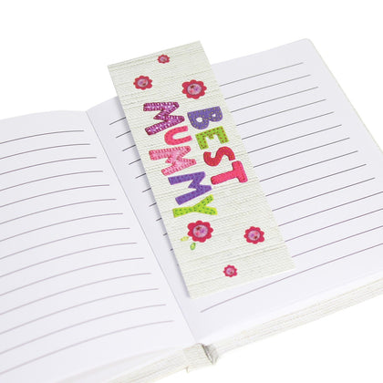 Best Mummy Notebook and Magnetic Bookmark Gift Set