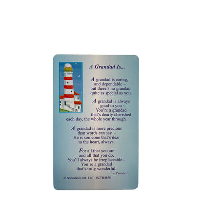 A Grandad Is.....Sentimental Keepsake Wallet / Purse Card