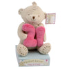 Button Corner Bear Holding Number "21" Soft Toy