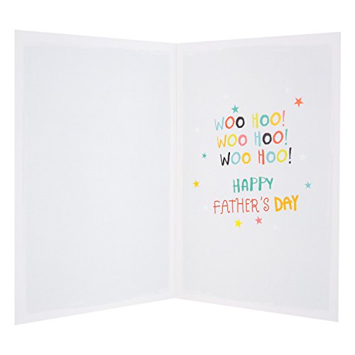 Hallmark Dad Father's Day Card '3 Cheers' - Medium