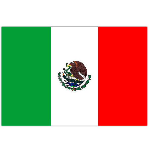 Mexico Flag 5ft X 3ft