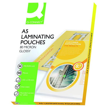 Pack of 100 A5 160 Micron Laminating Pouches