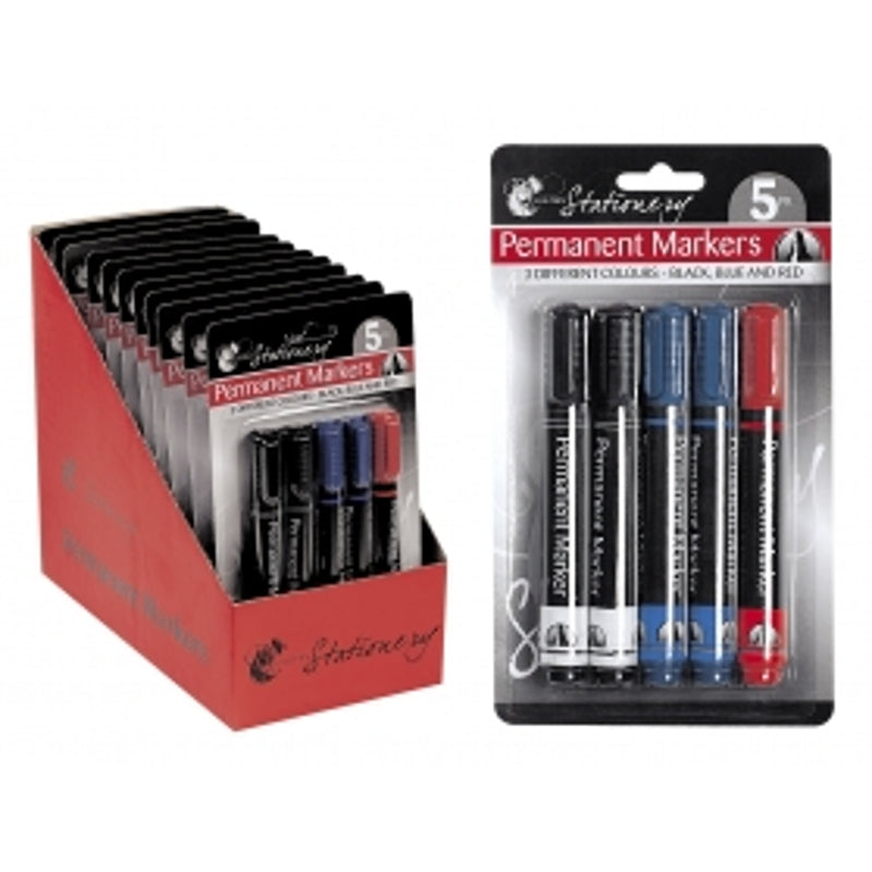 Permanent Marker (5 Pack)