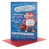 Husband Birthday Card "The Man"
