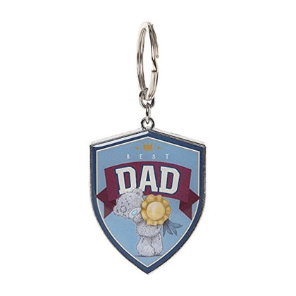 Best Dad Me To You Bear Metal Key Ring