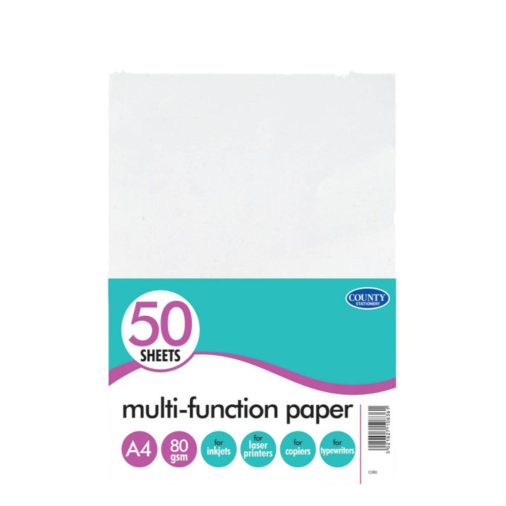 50 A4 Multi Function Paper 80gsm